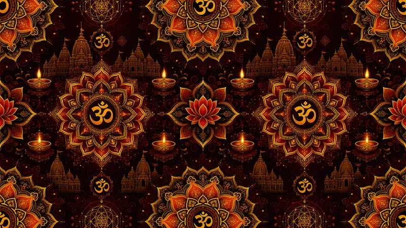 Hindu devotional pattern